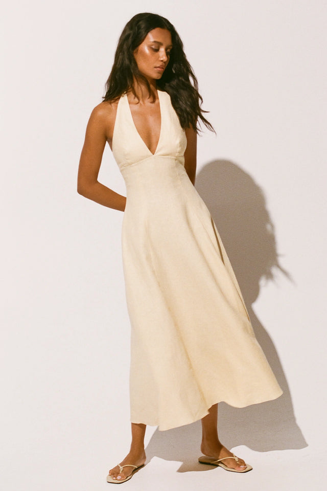 Marais Midi Dress Butter