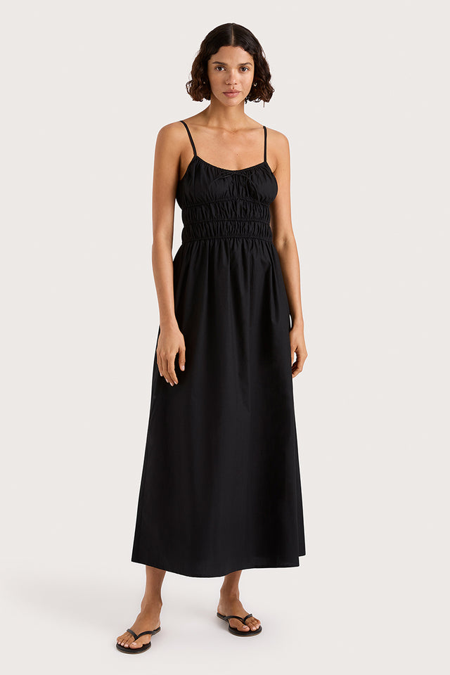 Marianne Midi Dress Black