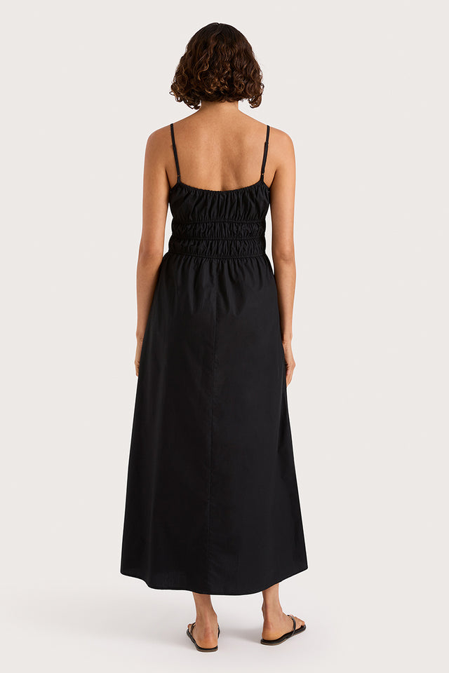 Marianne Midi Dress Black