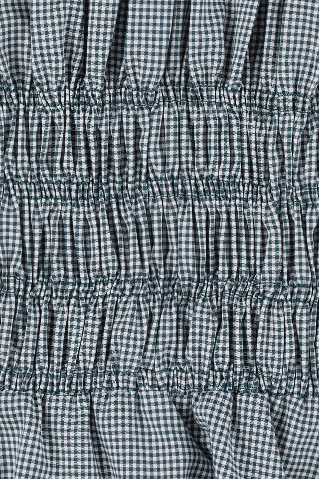 Edda Mini Dress Hanne Gingham Vintage Navy