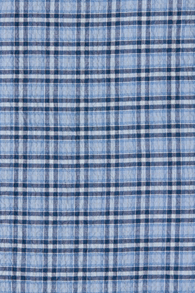 Pelea Top Vintage Blue Check