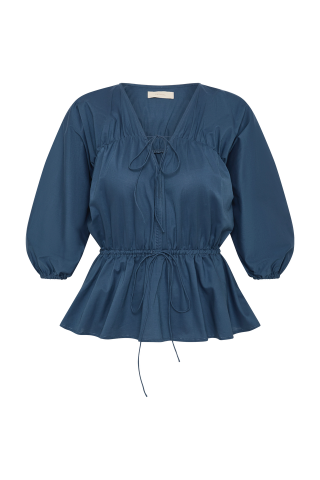 Sigrid Top Vintage Navy
