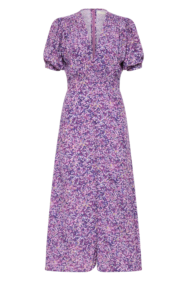 Bellavista Midi Dress Meander Micro Purple