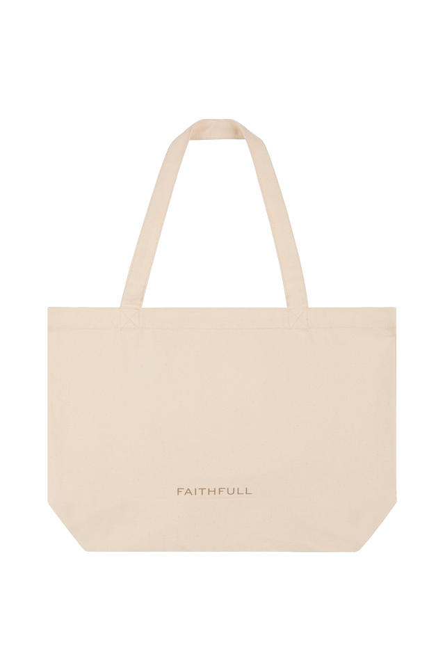 Canvas Tote Bag Natural - Sanctuary Wardrobe