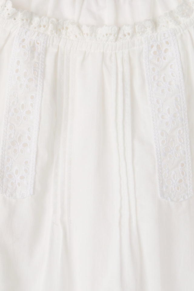 Gabi Top Fernanda Lace Antique White