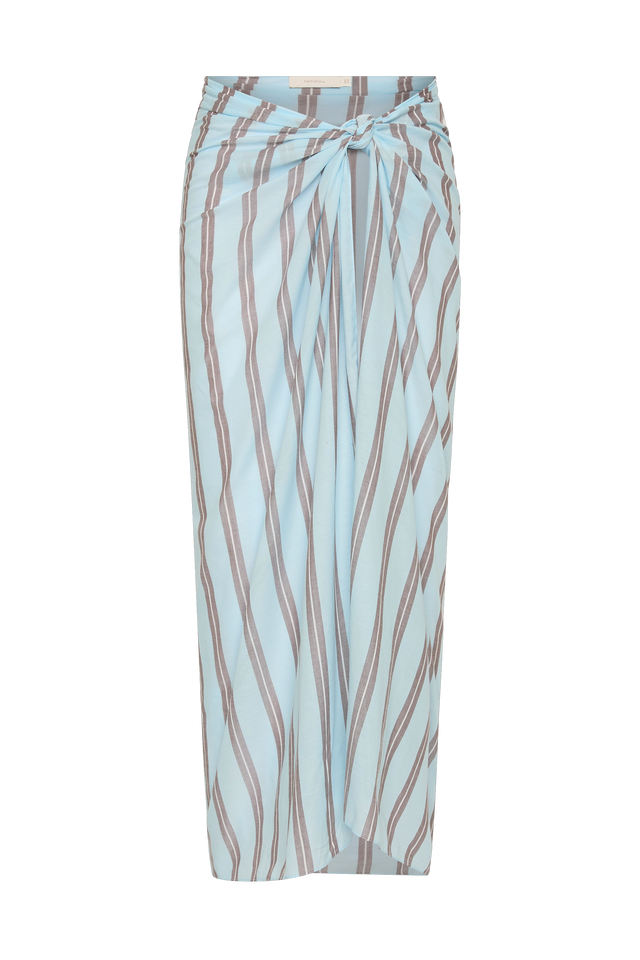 MARKÉTT Pareo Stripe Aqua Chocolate