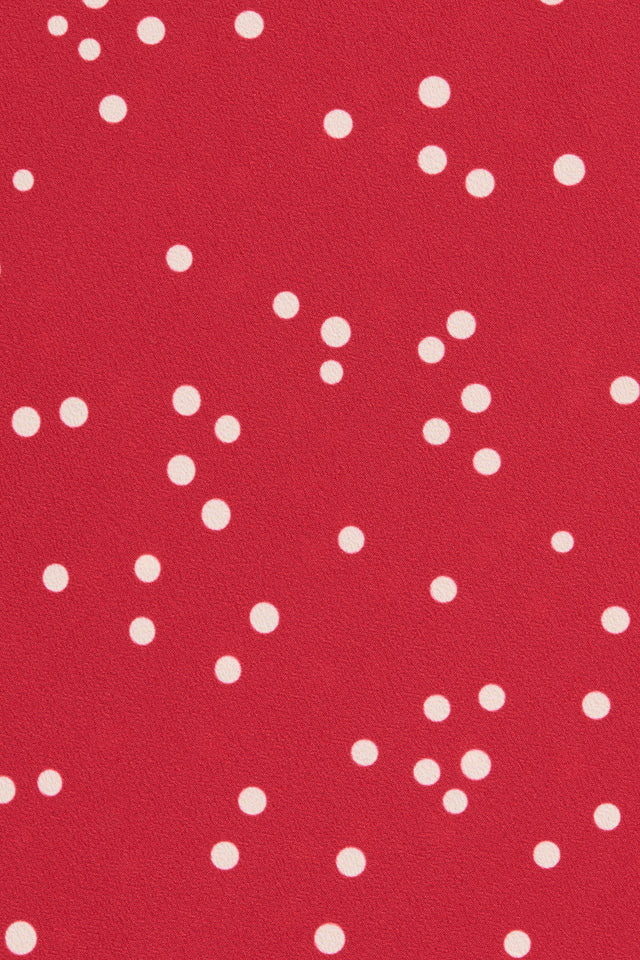 Jennah Midi Dress Linnea Dot Rosso
