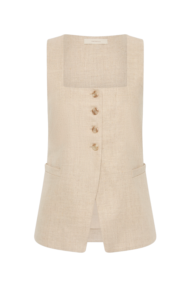 Jackie Vest Natural