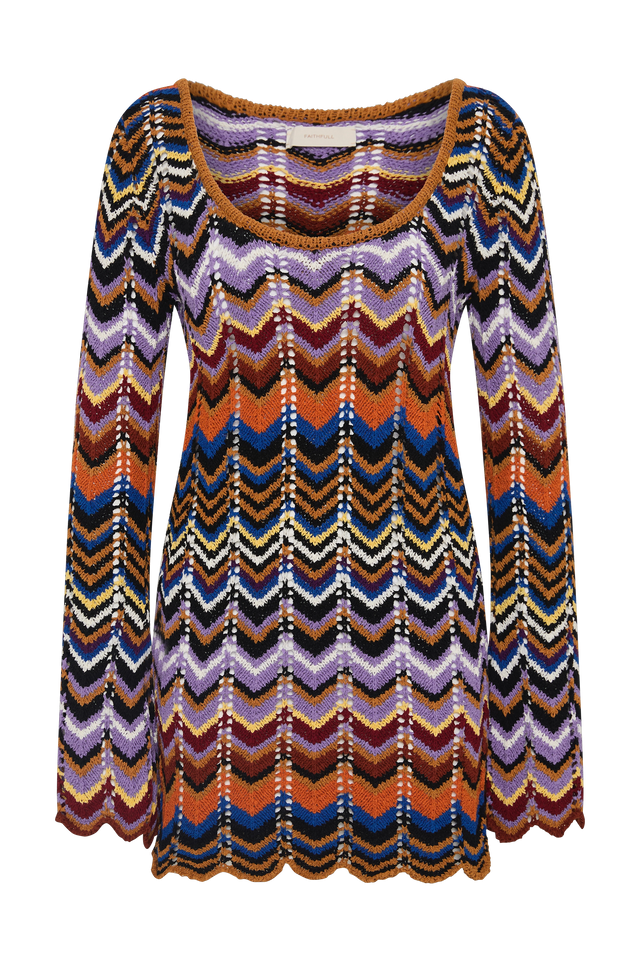 Sierra Mini Dress Cadaquès Stripe