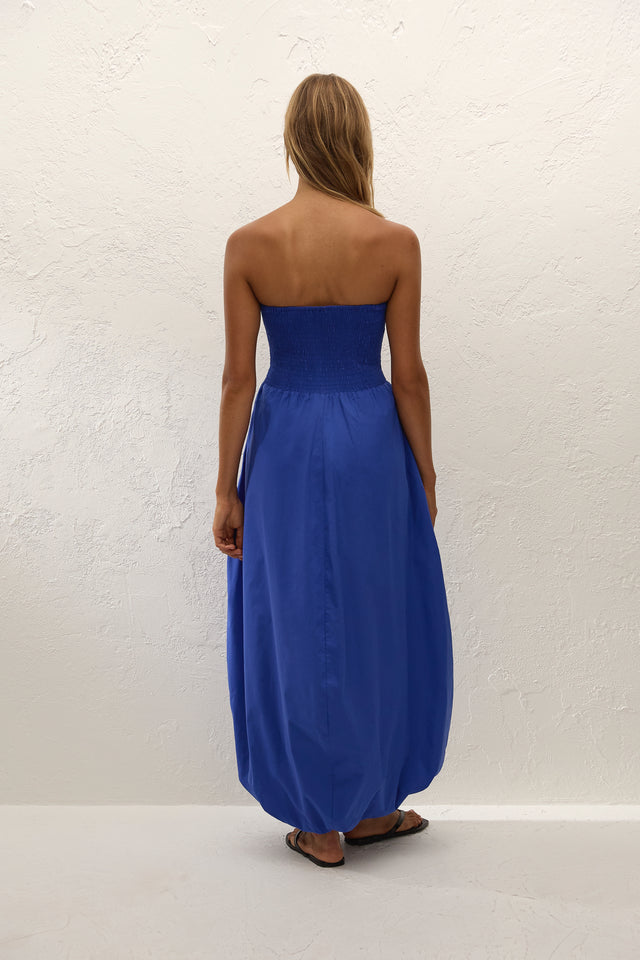 Lunaire Midi Dress Cobalt