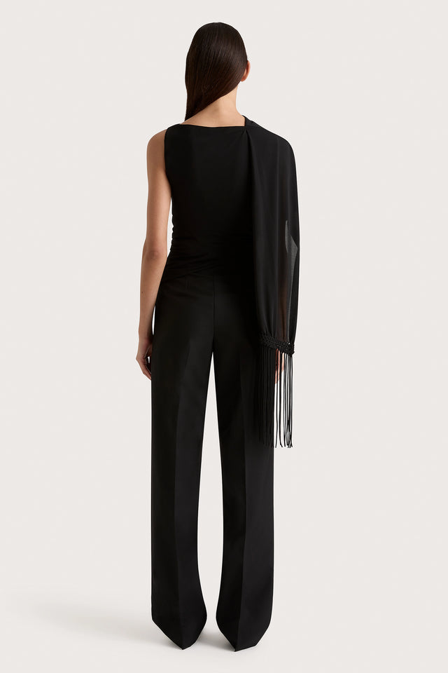 Lena High Waisted Pant Black