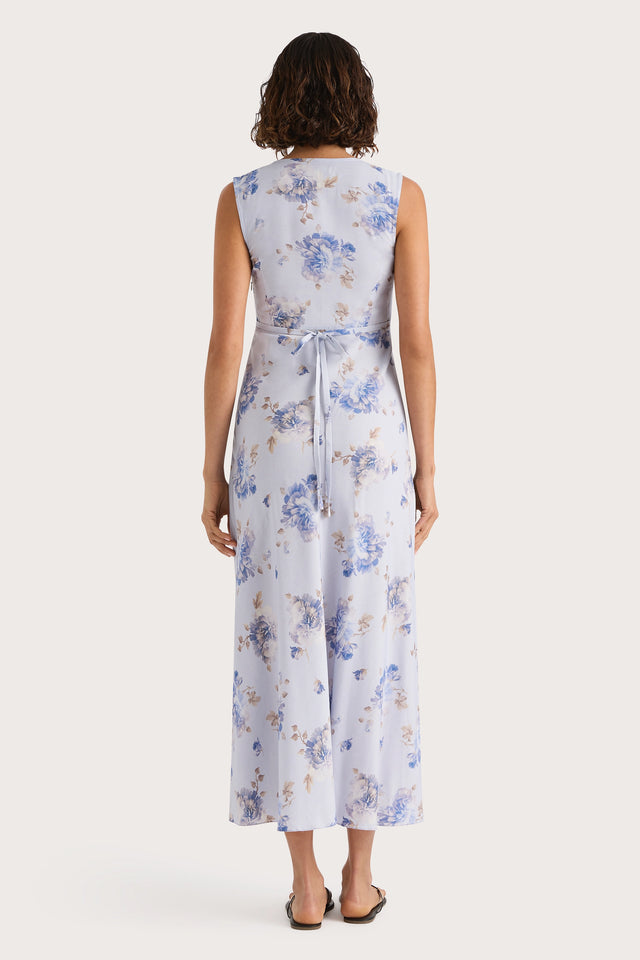 Josephine Maxi Dress Leona Floral Lilac