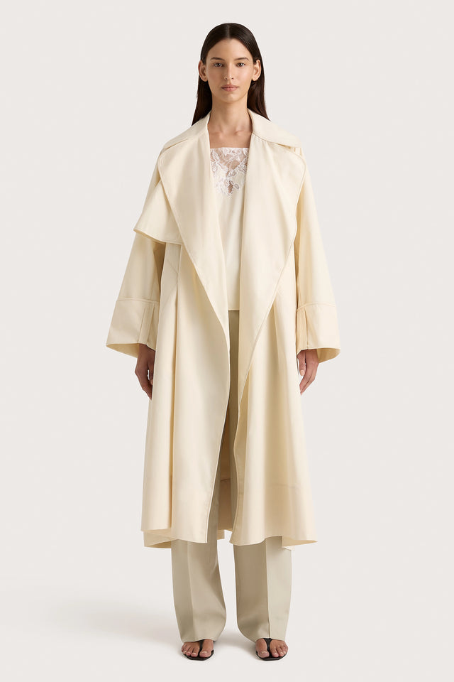 Vanze Coat Off White