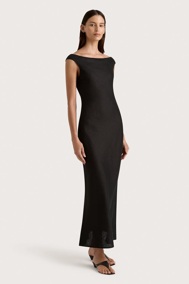 Ilride Maxi Dress Black