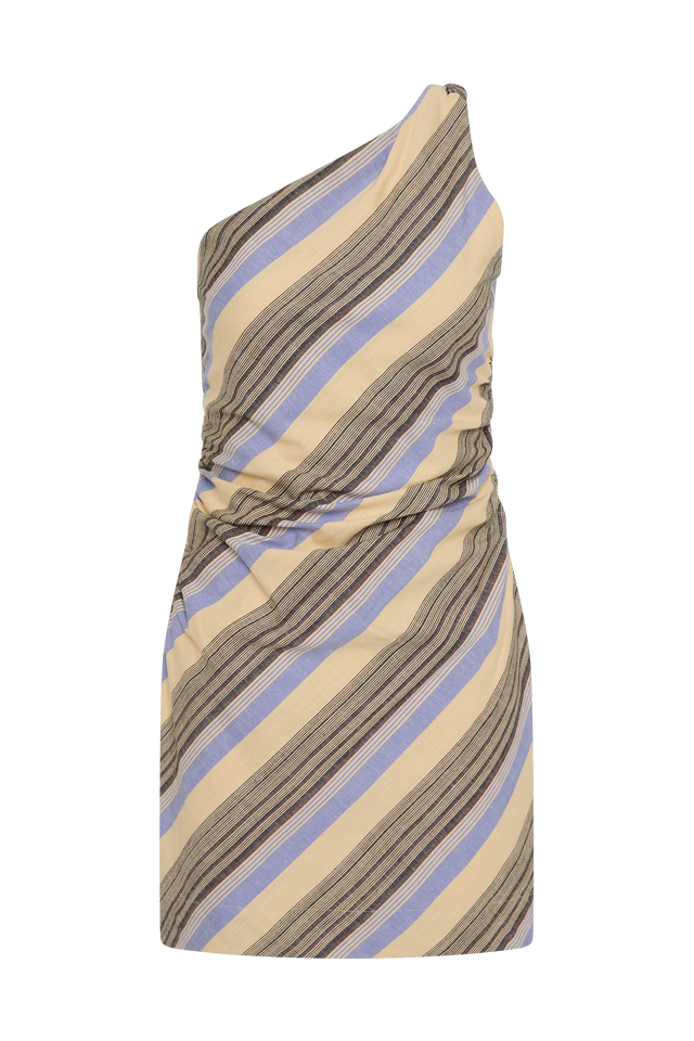 Marga Mini Dress Marine Stripe
