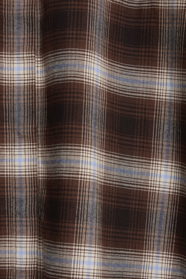 Clemente Shirt Cantilo Check Carob