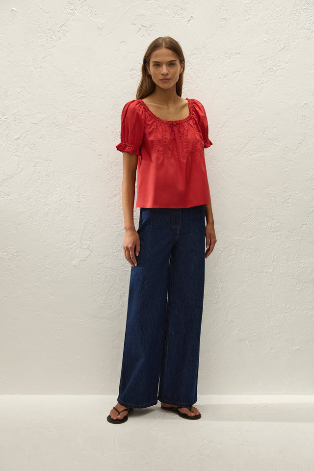 Jovita Top Red