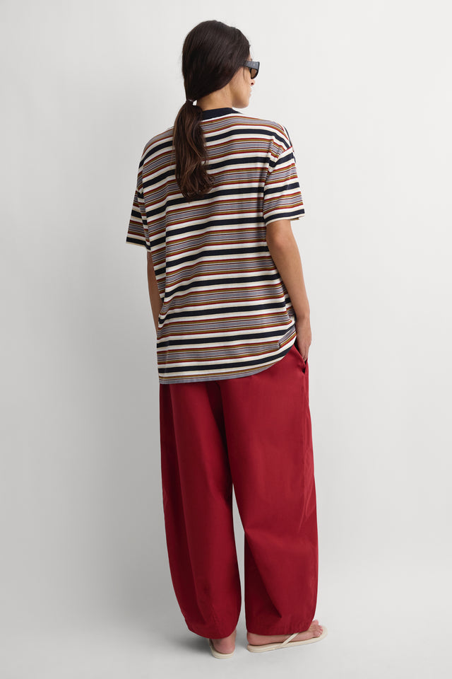 Le Paz Top Luis Stripe Faded Butter