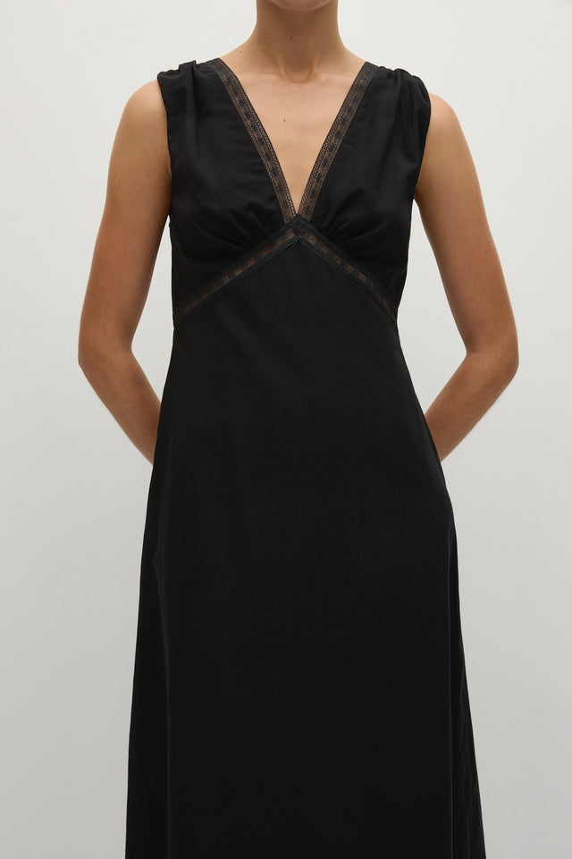 Denise Maxi Dress Black