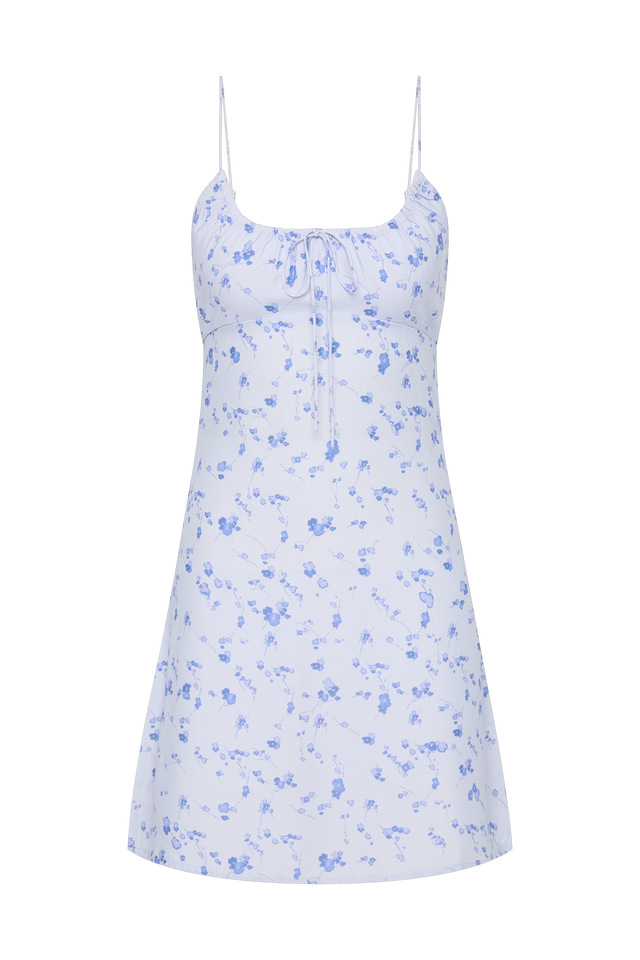 Pau Mini Dress Blossom Blue