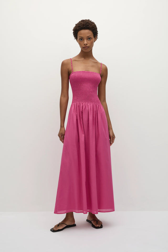 Phoebe Maxi Dress Cerise