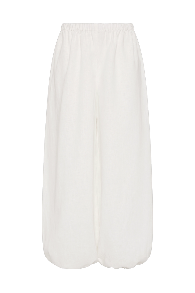 Kortez Balloon Pant White