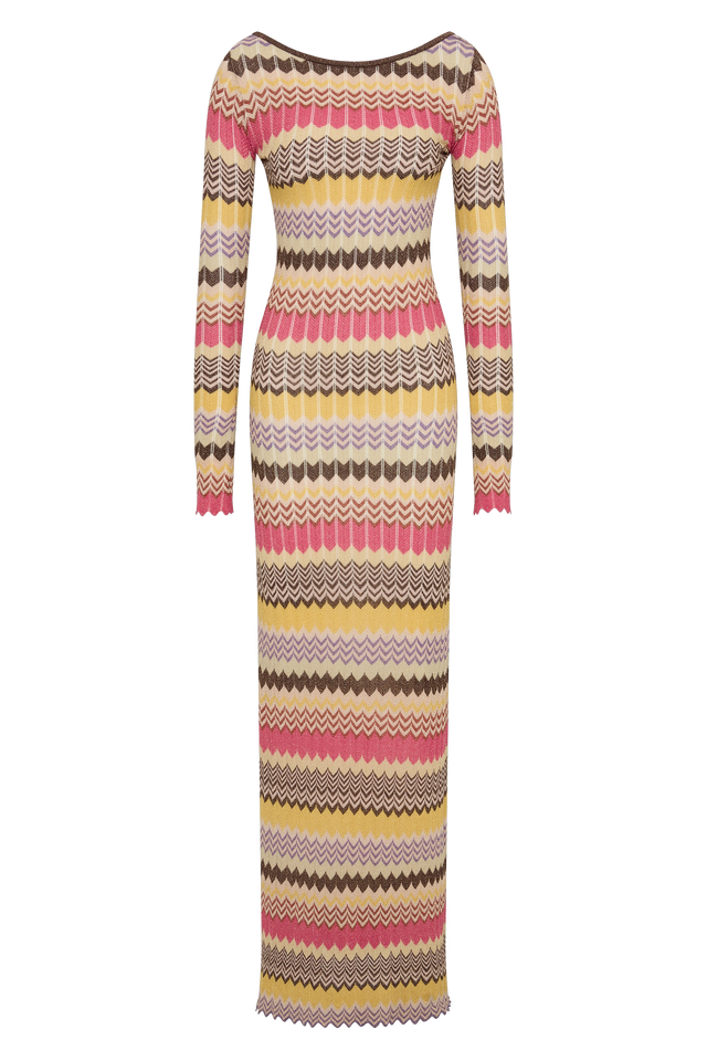 Pedro Maxi Dress Perla Stripe