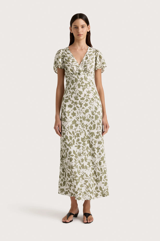 Boda Midi Dress Poplar Sage