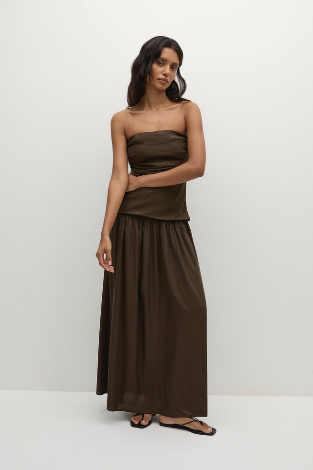 Hedy Maxi Dress Forest