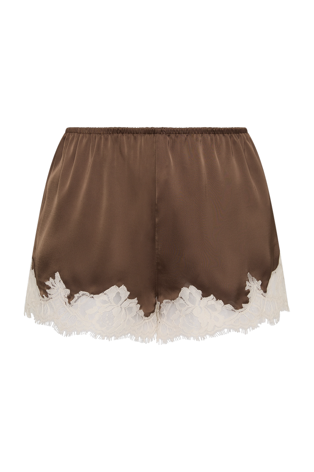 Marisol Short Chocolate Lace