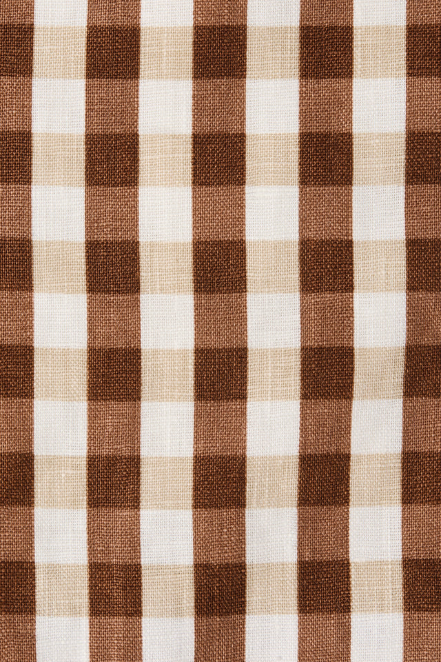 Lila Mini Short Gingham Cedar