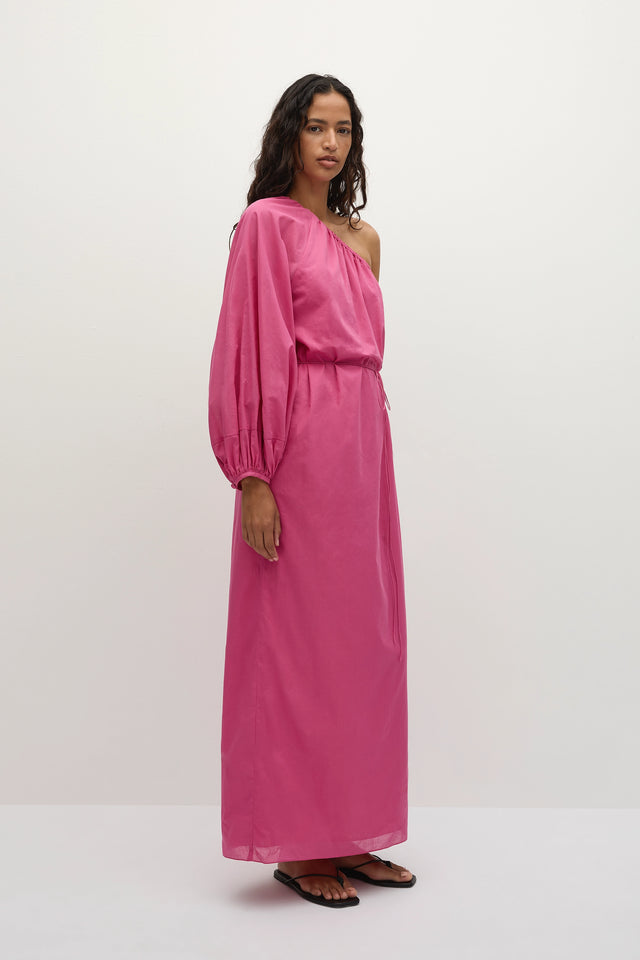Orion Maxi Dress Cerise