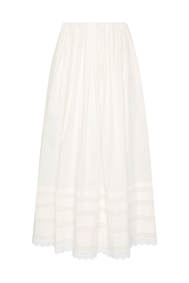 Ruth Skirt White