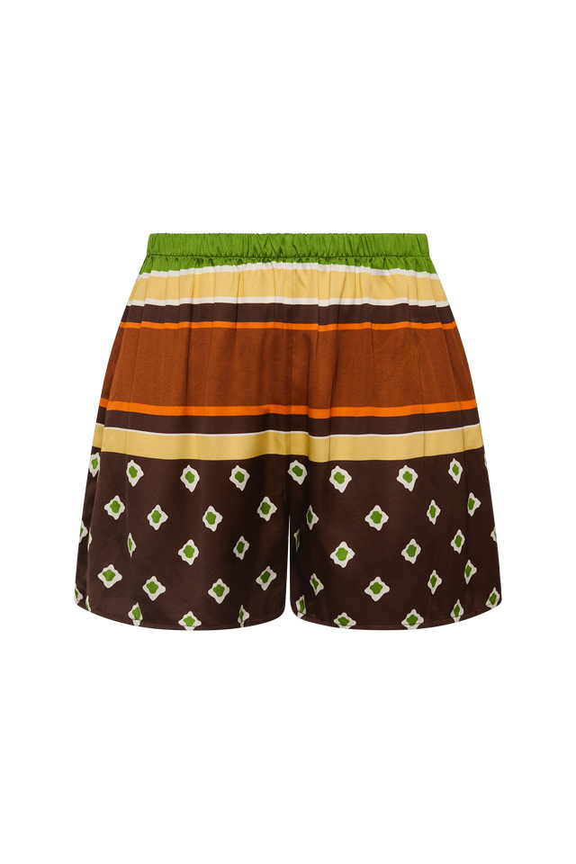 Tia Short Valencia Stripe