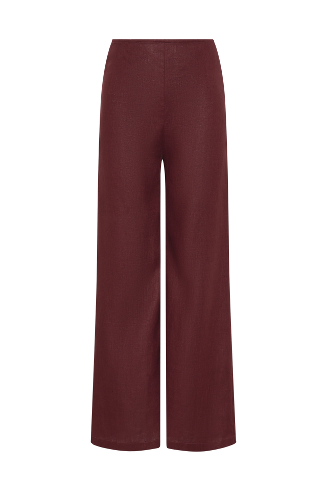 Syna Pant Bordeaux