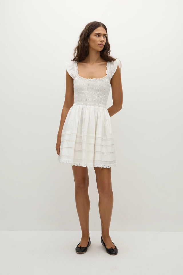 Maja Mini Dress White