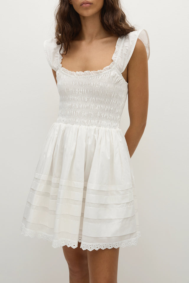 Maja Mini Dress White