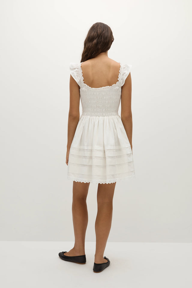 Maja Mini Dress White