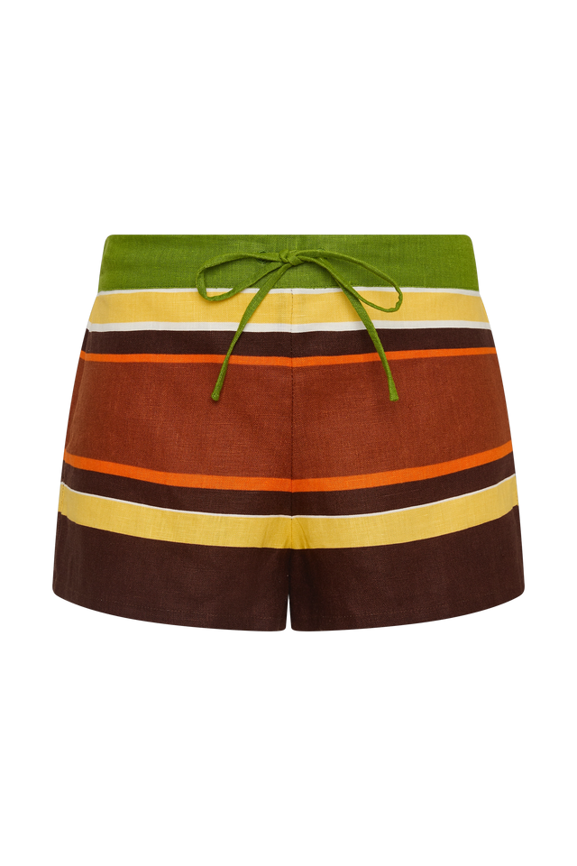Miel Short Valencia Stripe