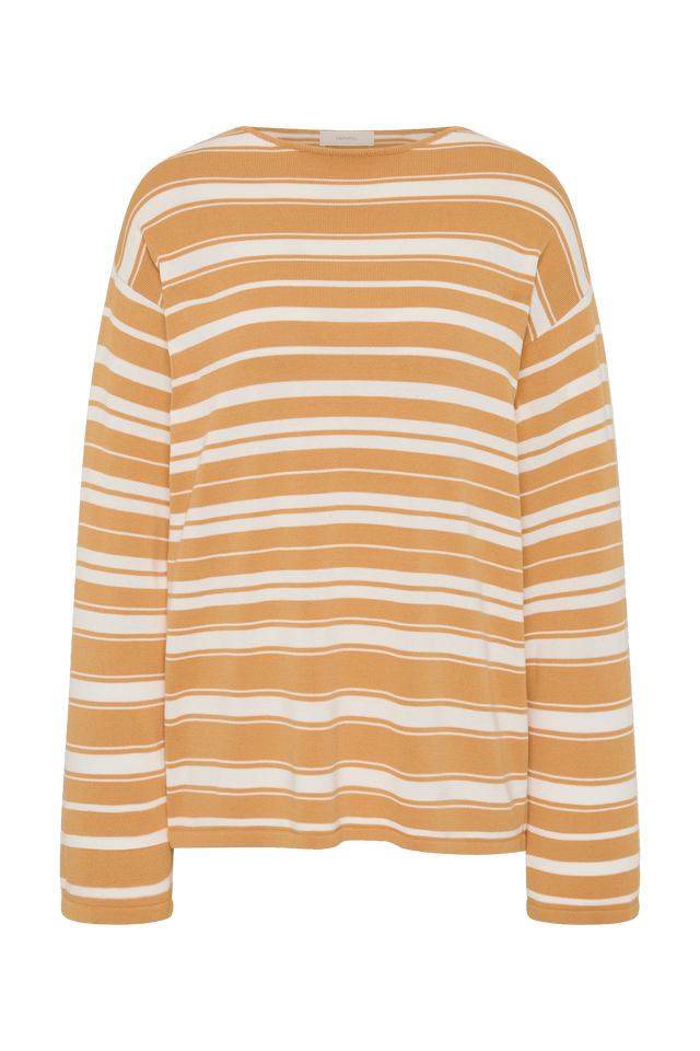 Lyana Top Breton Stripe Sienna
