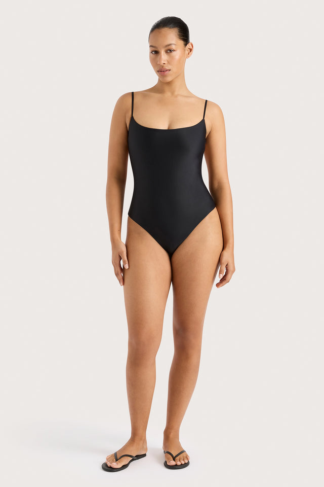 Cabo String One Piece Black – Faithfull the Brand AU Cabo String One Piece Black – Faithfull the Brand AU