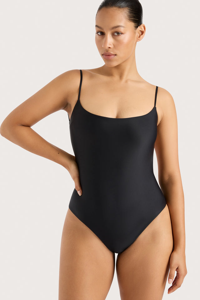 Cabo String One Piece Black – Faithfull the Brand AU Cabo String One Piece Black – Faithfull the Brand AU