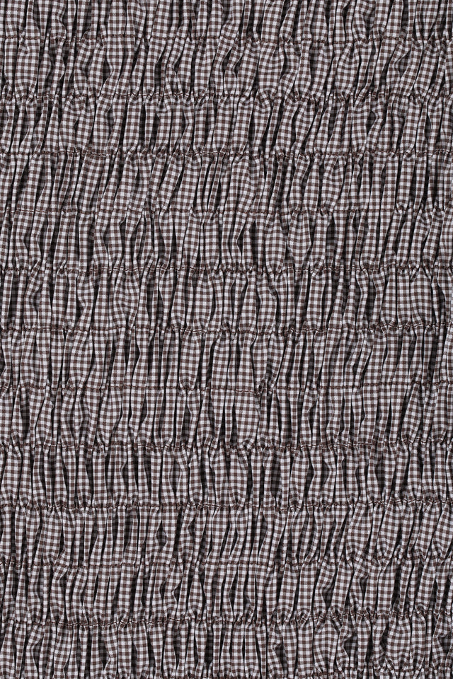 Edda Top Hanne Gingham Espresso