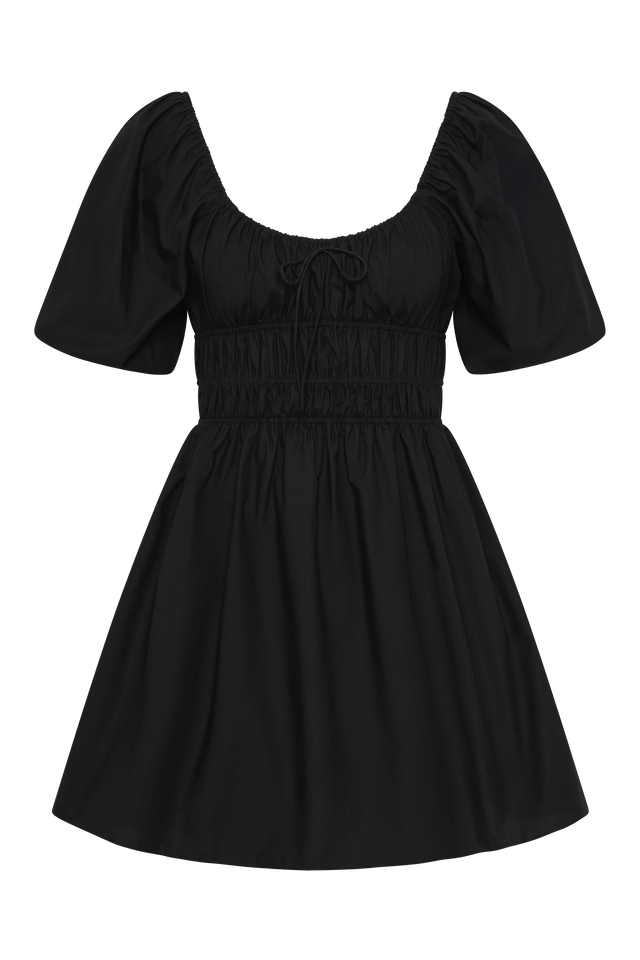Sophia Mini Dress Black - Faithfull the Brand AU Sophia Mini Dress Black - Faithfull the Brand AU