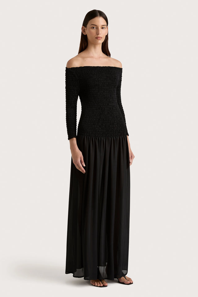 Amandine Maxi Dress Black