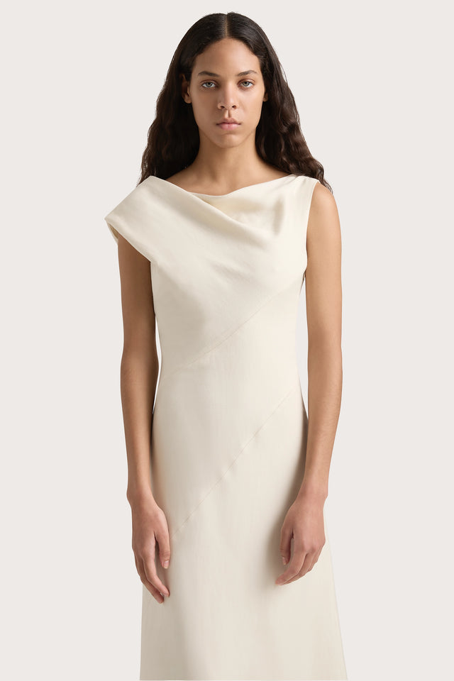 ワンピース FAITHFULL THE BRAND Women Mid Skirts FF3311 BEI ALVA BEIGE B Alva Dress Beige - Final Sale – Faithfull the Brand AU
