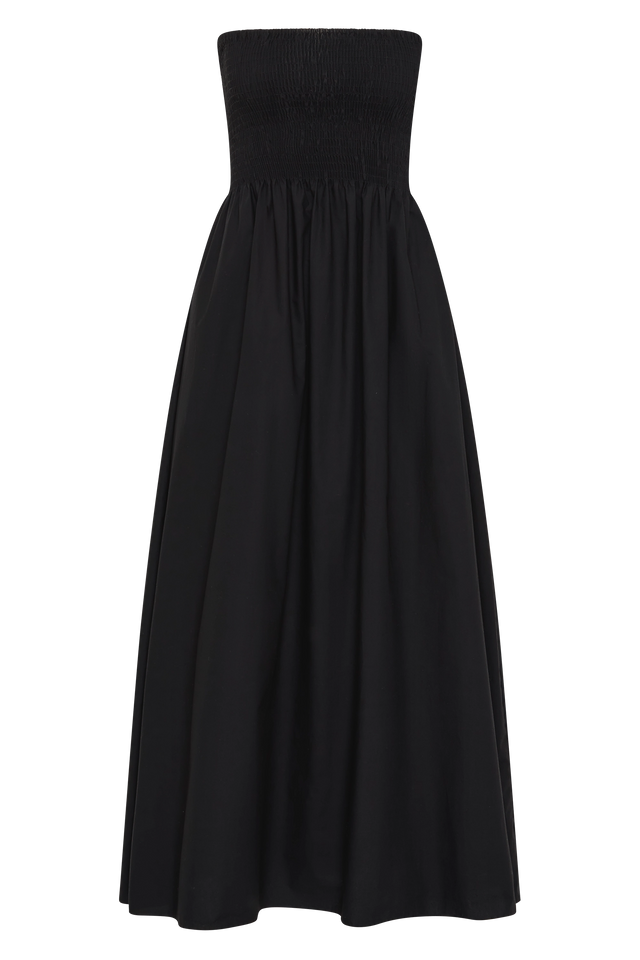 Jamie Midi Dress Black