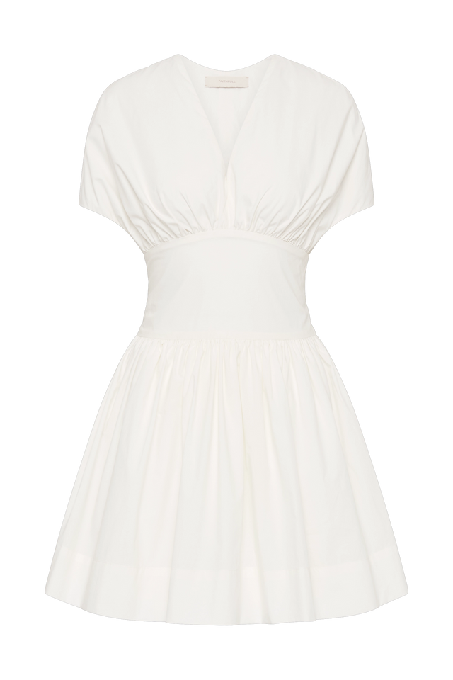 Auve Mini Dress White