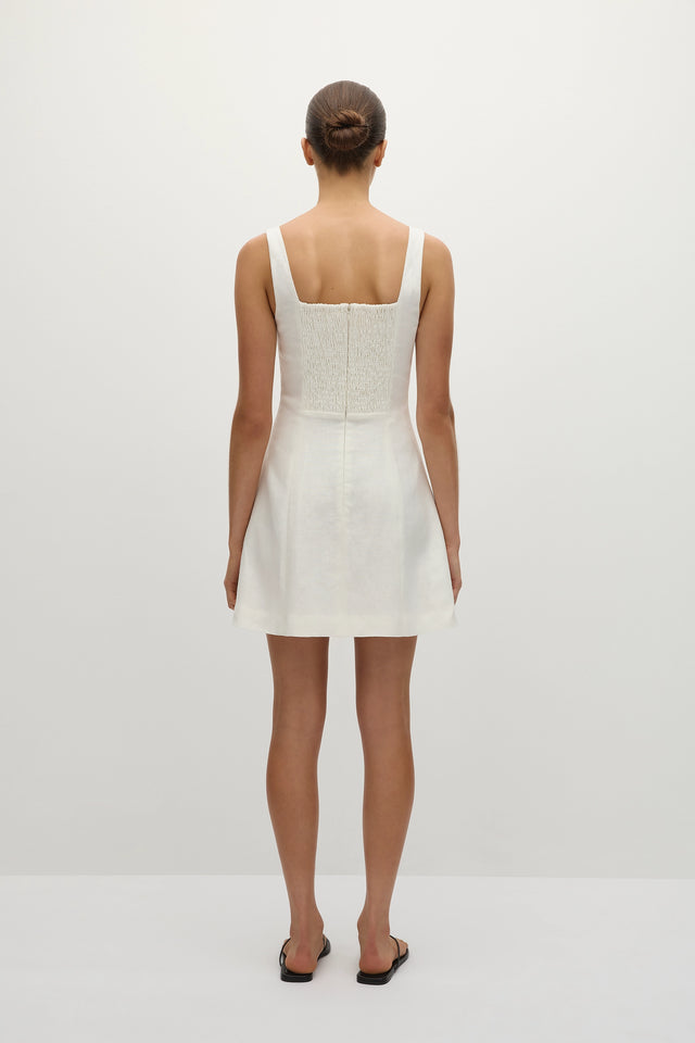 Felice Mini Dress White