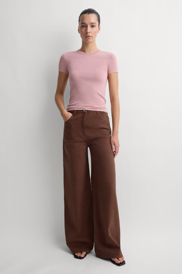 Malia Denim Pant Carob
